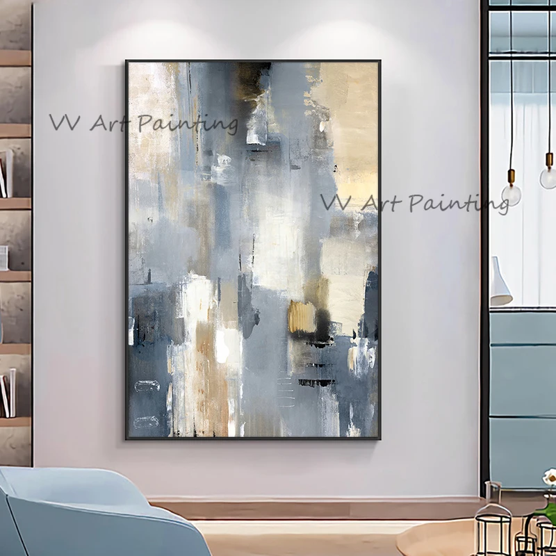 

Топ, Современная Палетка, абстрактная картина маслом, картины на холсте, плавная Настенная картина, настенные картины ручной работы для гостиной, картины, Декор