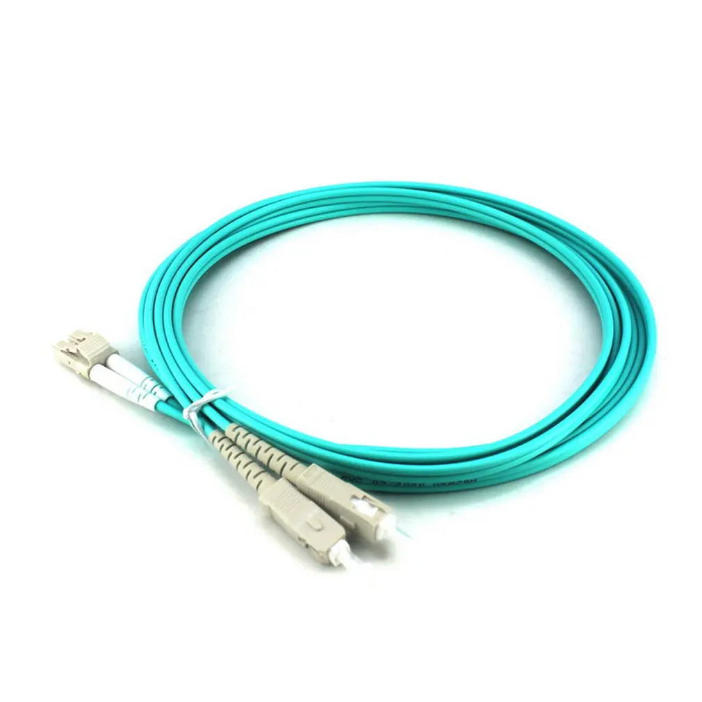 

LC-SC Multimode Dual Core Jumper 3m Optic Cable Jumper Optical Patch Cord Fiber Jumper Durable Cable