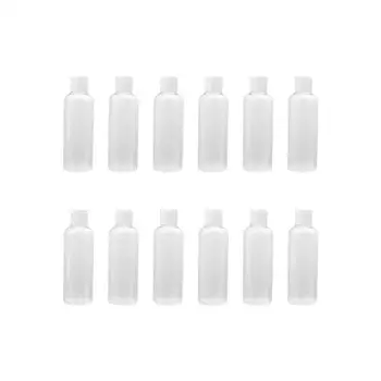 

12Pcs Subpackaging Bottle Emulsion Bottle Refillable Bottle Cosmetics Bottle for Home Trip