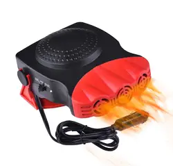Chauffage de voiture, désembueur de dégivrage à chauffage rapide, ventilateur de chauffage ou de refroidissement 2 en 1, prise de sortie allume cigare, Automobile 12V 
