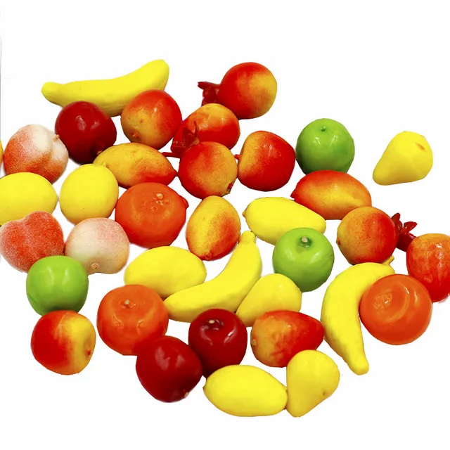 Pretend Play Set Plastic Fruit Vegetable Toys DIY Cutting Game Children Mini Ktichen Cookware Pot Pan Kids Pretend Cook Play DDJ 4