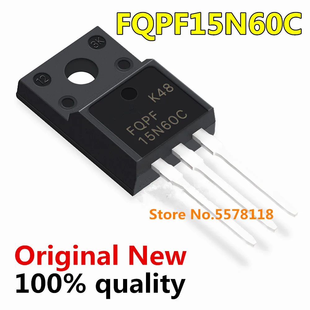 5 шт. FQPF15N60C 15N60 FQPF15N60 TO220F в наличии | Электронные компоненты и принадлежности