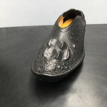 

Stylish Slip On Leisure Shoes Men 100% Real Leather Business Shoes Brand Round Toe Soft Flat Black Shoes Mocasines Hombre