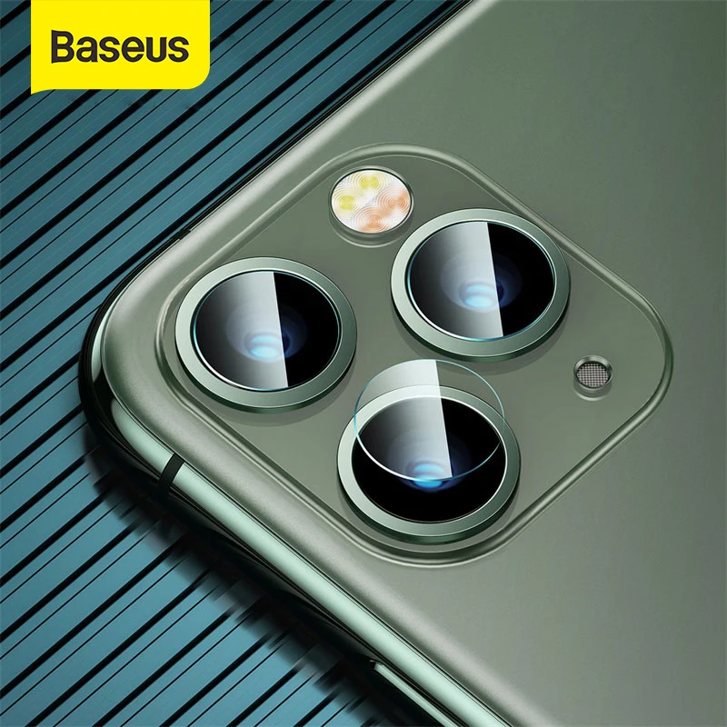 

Baseus Lens Film For iPhone 11 Pro Max X Xs Max Back Camera Tempered Glass 0.15mm Thin Lens Protective Glass For iPhone 11 Pro