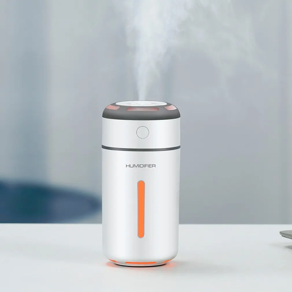

230ml Mini Air Humidifier USB Ultrasonic Humidifier Car Aroma Diffuser Electric Essential Oil Diffuser Cup 7 Color LED Lights
