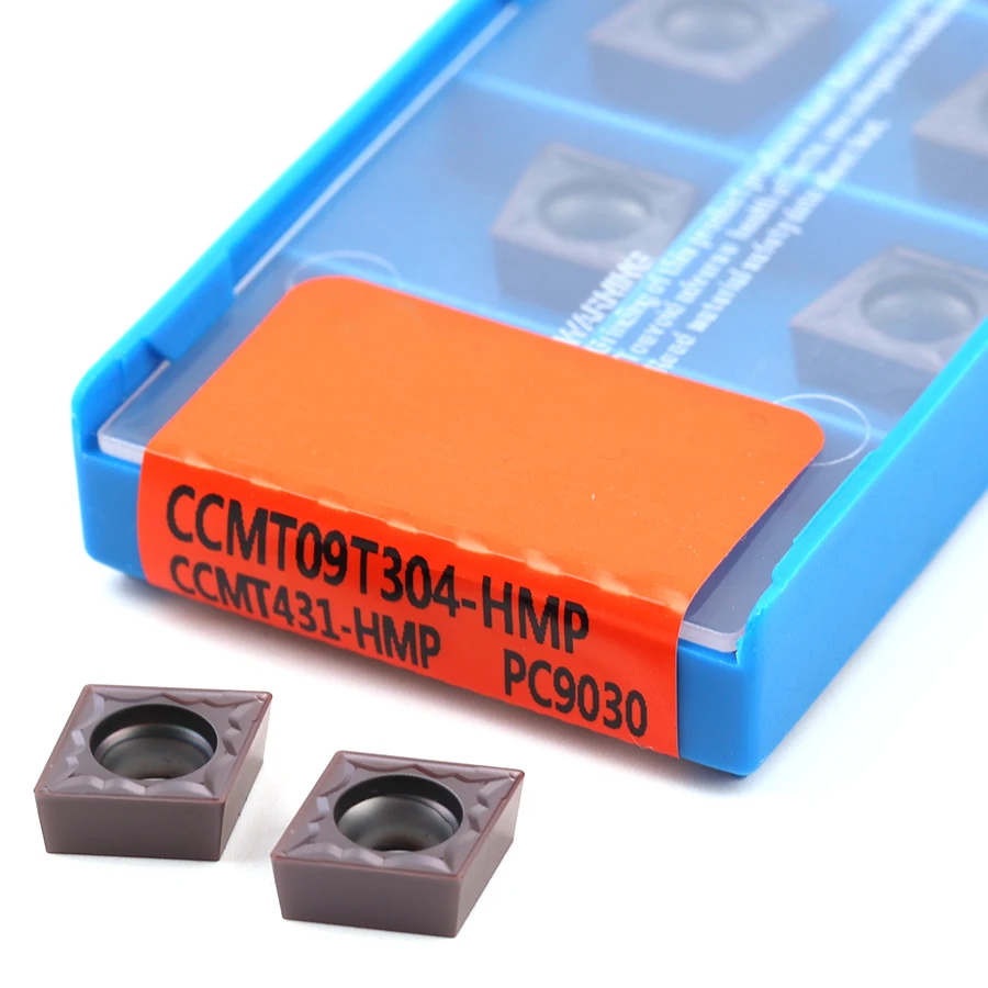 

10pcs CCMT09T304 HMP PC9030 CCMT09T308 HMP PC9030 External turning tools Carbide Inserts CNC lathe Stainless Steel Turning Tools