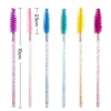 Zwellbe bonne qualité jetable 50 Pcs/Pack cristal cils maquillage brosse diamant poignée Mascara baguettes outil d'extension de cils ► Photo 3/6