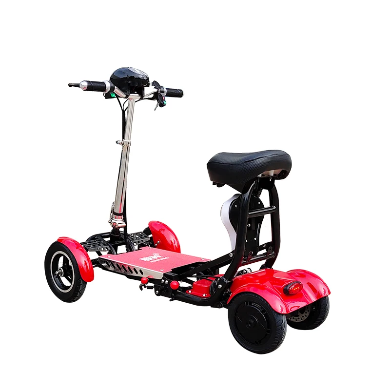 4 wheel folding mobility scooter 4