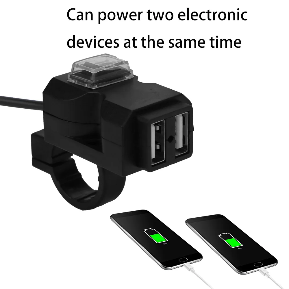 

Зарядное устройство для телефона с двумя USB-портами, 12 В, 5 В, 3,1 А