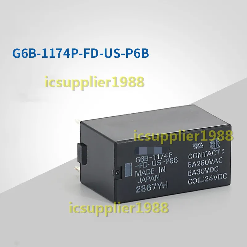 Реле G6B-1174P-FD-US-P6B 24VDC 5A 4 фута новое и оригинальное G6B-1174P-FD-US-P6B-24VDC | Мобильные