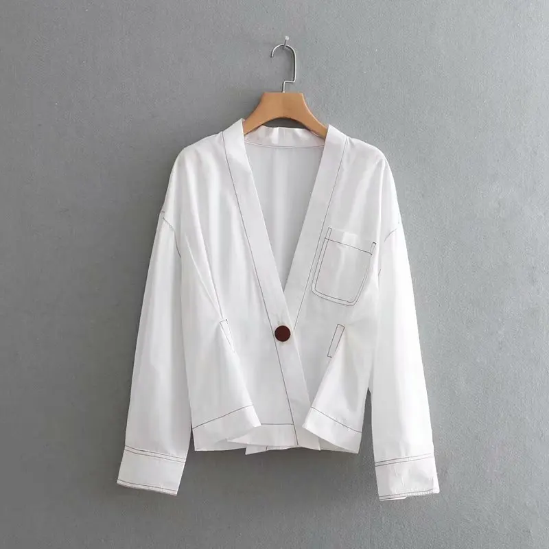 

2018 Western Style Spring And Summer WOMEN'S Dress New Style Car Line Button Waist Hugging Jacket