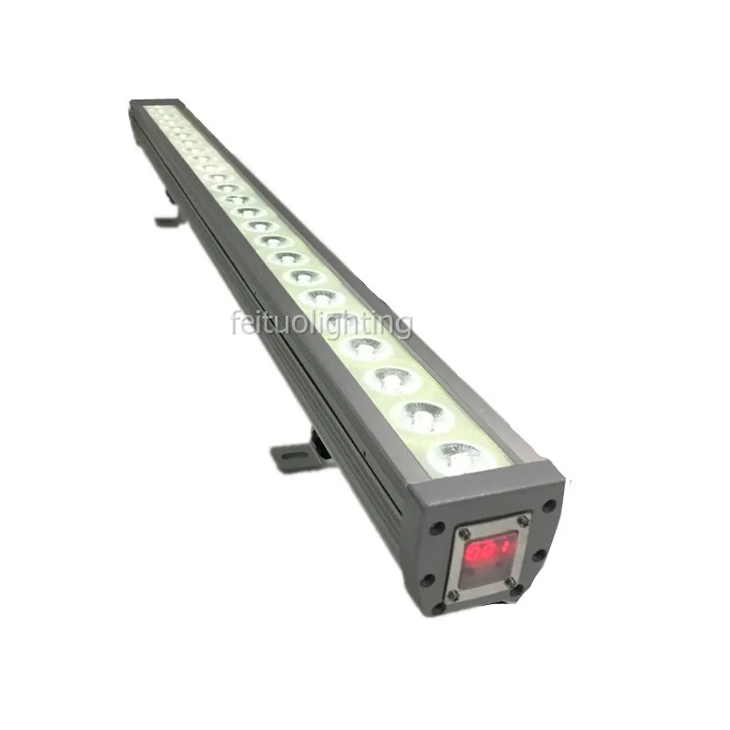 E-6pcs+ чехол наружные настенные украшения моста 24x 10Вт кзсв 4 in1 светодиодная настенная лампа ip65