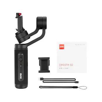 

ZHIYUN Official SMOOTH Q2 Phone Gimbal 3-Axis Pocket-Size Handheld Stabilizer for Smartphone iPhone Samsung HUAWEI Xiaomi Vlog