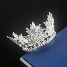 Стиль корейский стиль Корона круглый лист аксессуары для волос невесты свадебный головной убор студия Свадебные аксессуары Принцесса Acce