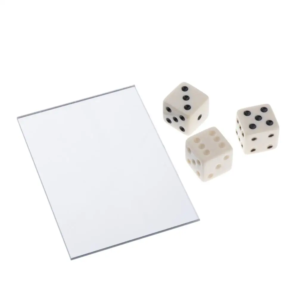 Magic Magician Prop Show Toy Pranks Toy Magic Trick Pranks Dice D6 Die Toy