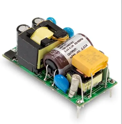 MEAN WELL MFM-15 Series DC3 3 в 5 В 12 15 24 Вт одиночный выход портативный высоконадежный зеленый