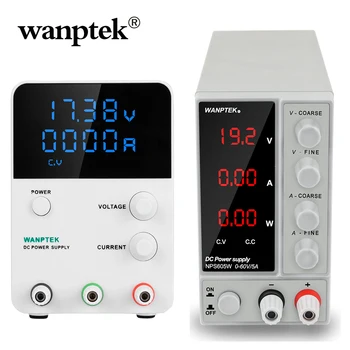 

Wanptek Orginal 3 Typs Lab Switching Adjustable Power Supply 60V 5A DC Regulable Bench Power Source Variable for Phone PC Repair