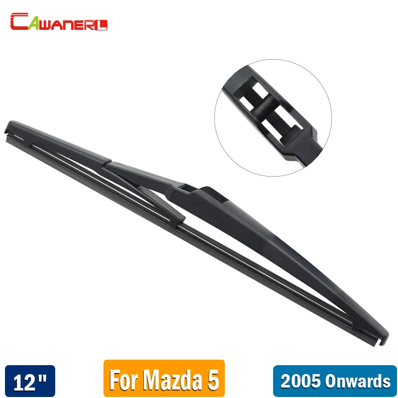Cawanerl Automotive Rubber Back Window Wiper 1 Piece 12" 300mm Car Rear Windscreen Blade For Mazda 5 2005-2017 | Автомобили и