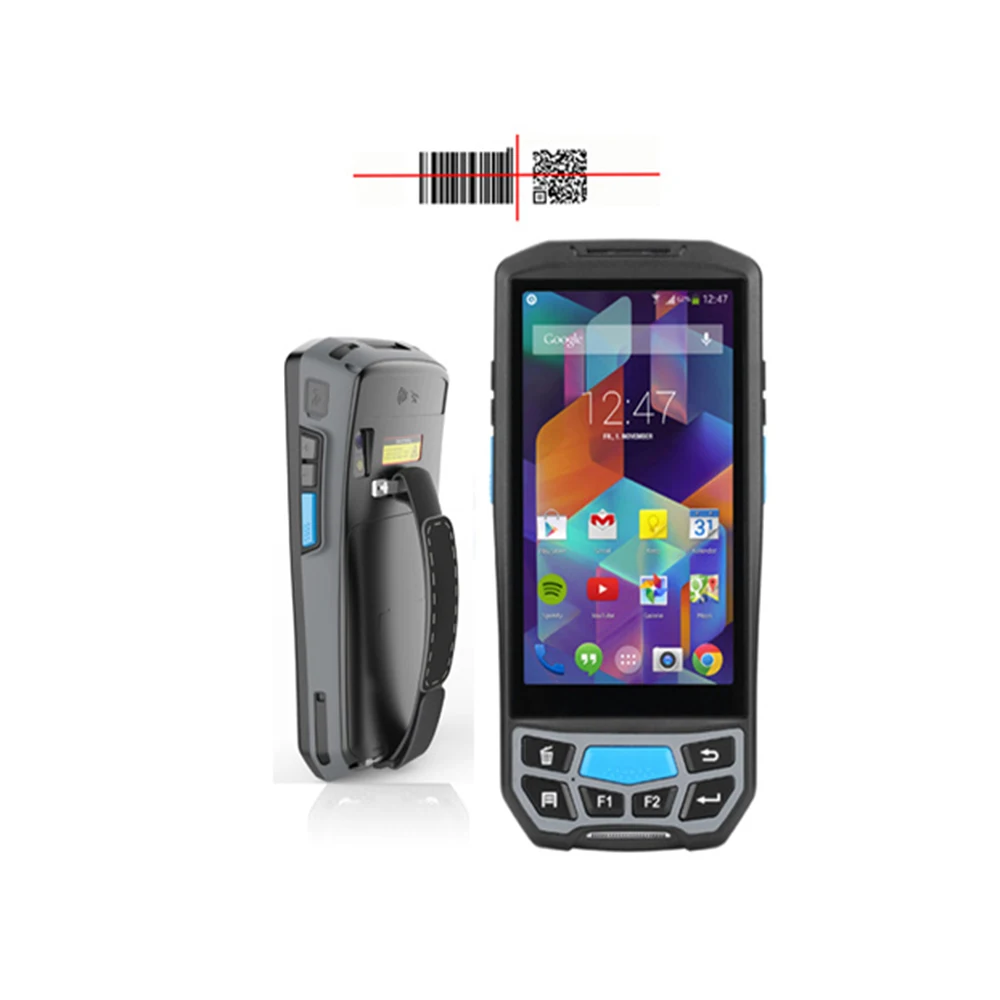 LF 134 2 k RFID NFC считыватель портативный терминал 1D 2D сканер штрих-кода Android Pda