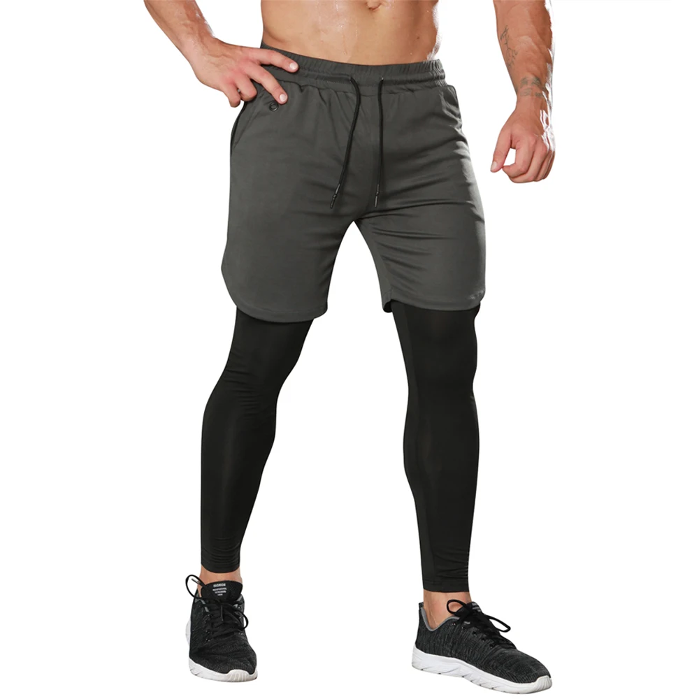 Men's Pants Compression Tights Fitness 