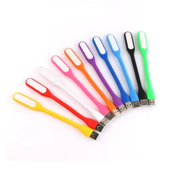 

2pcs Mini USB LED Book Light Flexible Foldable LED USB Reading Lamp DC 5V Nightlight For Power Bank Computer Notebook Laptop