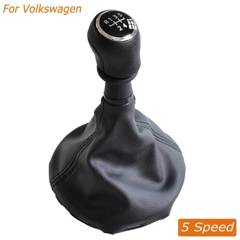 

For Volkswagen VW Transporter T5 T5.1 Gp 2003-2011 T6 Car Gear Shift Knob Shifter Lever Leather Gaiter Boot Cover Collar