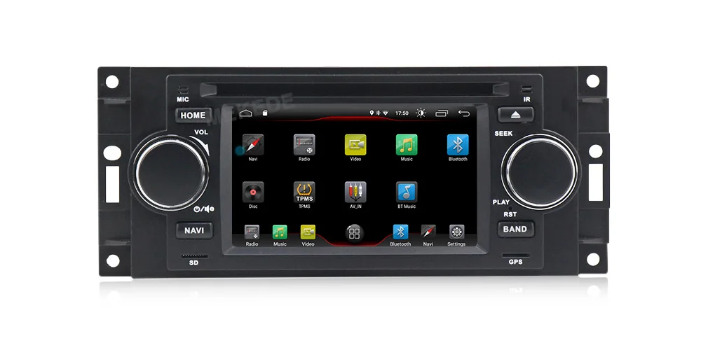 MEKEDE Android 9,0 автомобильный dvd-плеер для джип Dodge Grand Cherokee Commander Wrangler Chrysler 300C PT Cruiser Sebring caliber ram