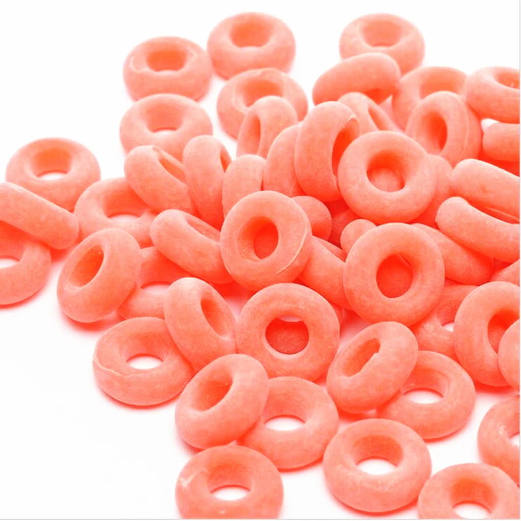 100PCS Elastrator Castrating Docking Bands Rings Goats Sheep Cattle Pig Farm