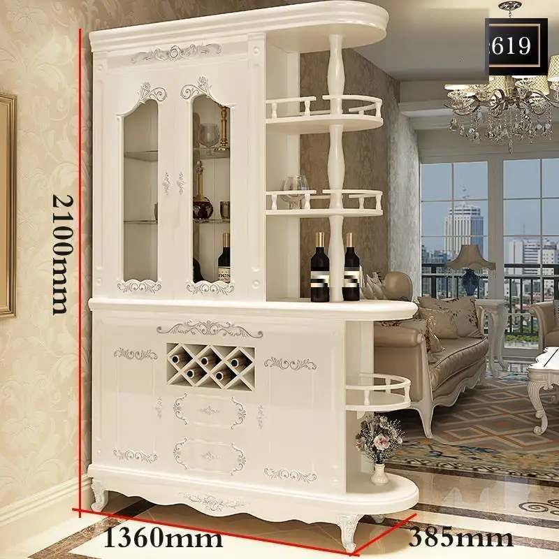 Version E Meube Meja Salon Vetrinetta Da Esposizione гостиничное хранилище Sala Adega vinho Mueble полка Коммерческая барная мебель винный шкаф - Цвет: Version E