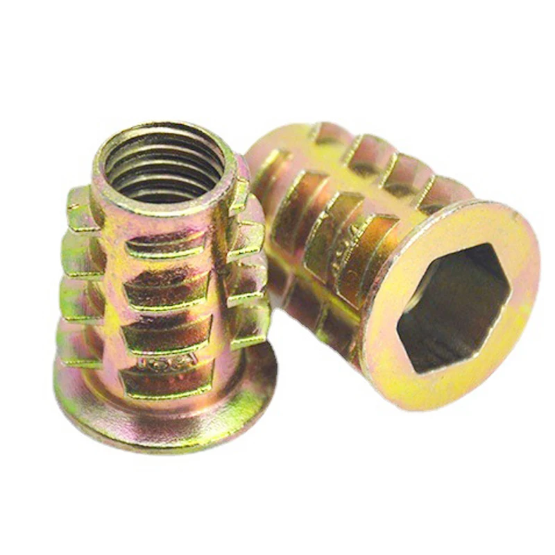 Insert Nut 50pcs/lot Zinc Alloy for Furniture