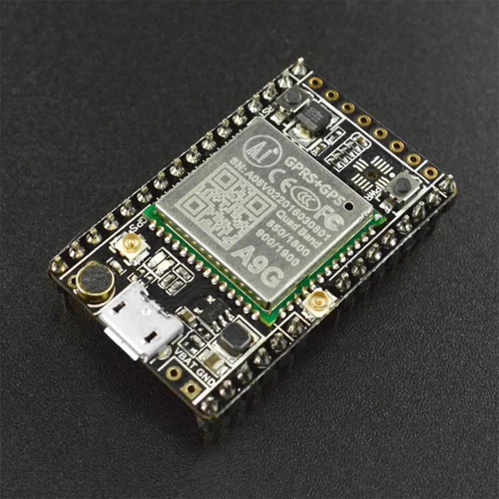 DFRobot A9 GSM GPRS  , 312MHz RISC ھ , ȭ ȭ SMS, IoT  ȭ  