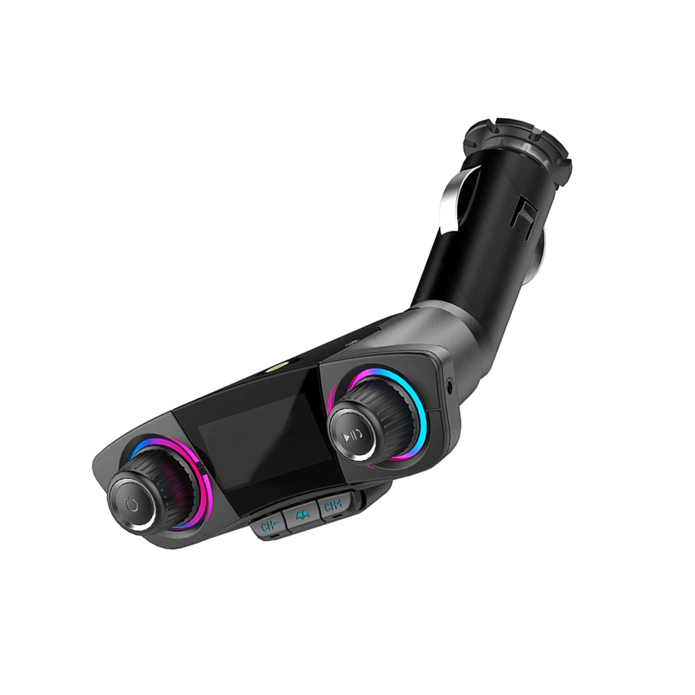 Беспроводной Bluetooth fm-передатчик Handsfree MP3 плеер Радио адаптер usb зарядка для телефона ЖК-дисплей TF карта Автомобильный комплект