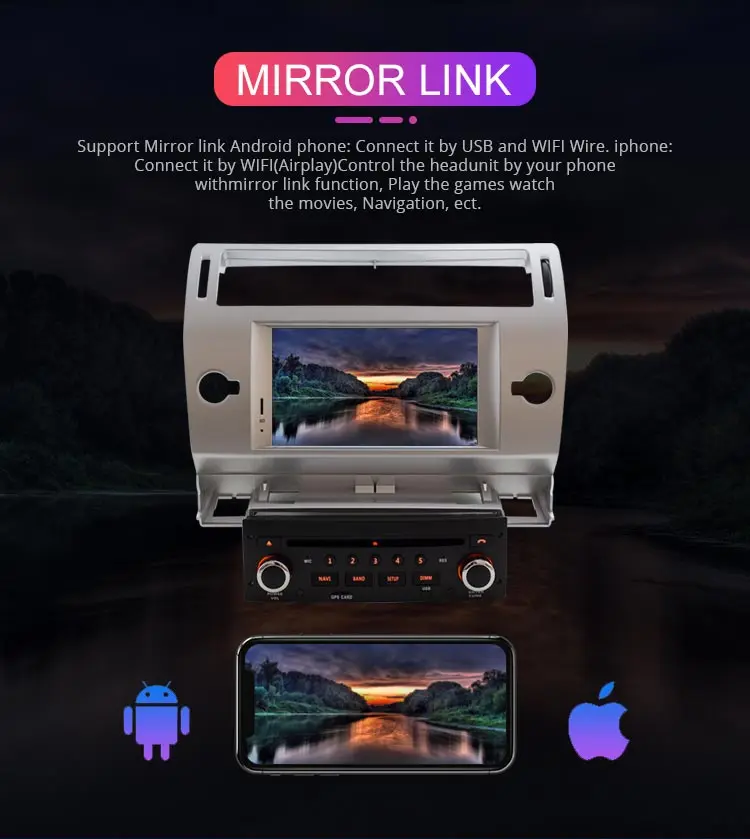 Sale Besina Android 9.0 car DVD Player For Citroen C4 Quatre Triumph Multimedia GPS Navigation WIFI Octa Cores 4GB 1 Din Car Radio 7 Sale Besina Android 9.0 car DVD Player For Citroen C4 Quatre Triumph Multimedia GPS Navigation WIFI Octa Cores 4GB 1 Din Car Radio 7