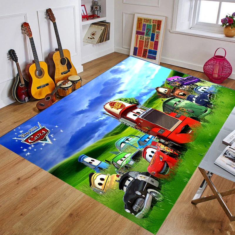 Cute Baby Play Mat 80x160cm McQueen Kids Rug Baby Carpet Toys for Children Mat Playmat Polyester Mat