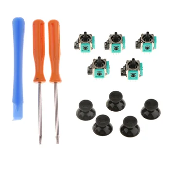 

For Xbox One Thumbstick Controller Plastic Analogue Analog Stick Joystick Cap + Disassembly Tools