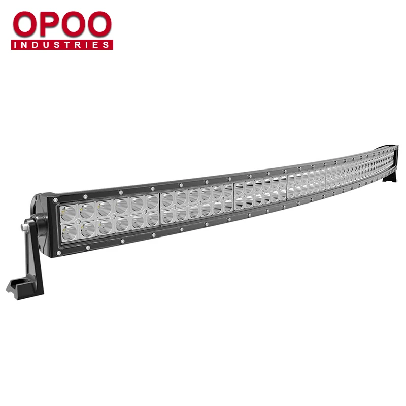 

12V 24V Auto Parts Dual Row 288 watt 50 inch curved led light bar For Truck Offroad
