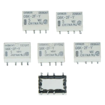 

5*SMD G6K-2F-Y Signal Relay 8PIN For Omron Relay DC 5V