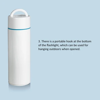 

3 In 1 Portable UV Light Sanitizer Wand Ultraviolet Disinfection Lamp USB Charging UVC Sterilizer Light For HomeTravel