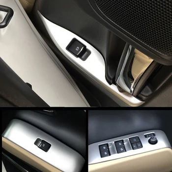 

For Toyota Alphard AH30 2015-2019 Window Lift Switch Button Frame Decoration Cover Trim Car Styling