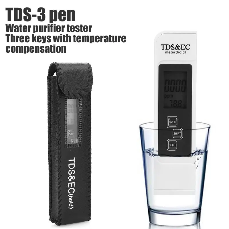 Белый ABS тестовая Ручка Ph Тест er Ph Ручка с EO цифровой lcd плавательный бассейн портативный Диабет аквариум питьевая вода здоровое тело