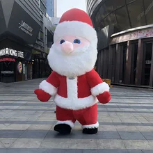 3M надувной костюм Санта-Клауса для рождества, реквизит для косплея, костюмы на Хэллоуин для мужчин, взрослый костюм Санта-Клауса