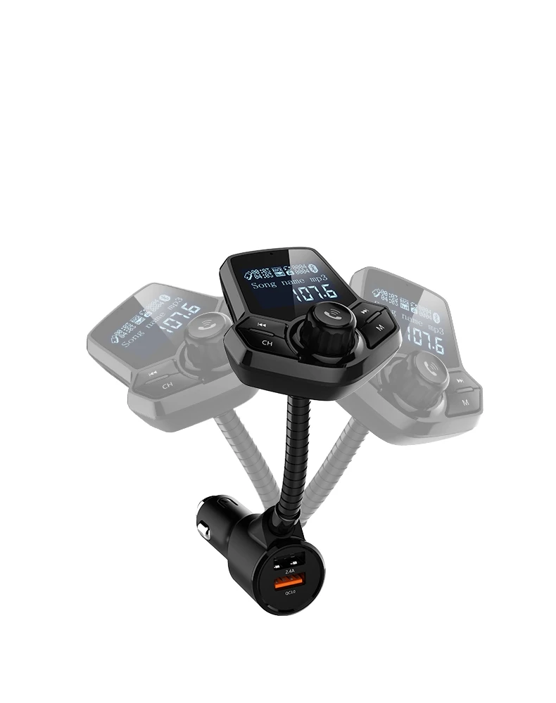 QC 3,0 HY 91 Автомобильный Bluetooth Hands Free MP3-плеер/телефон на радио fm-передатчик