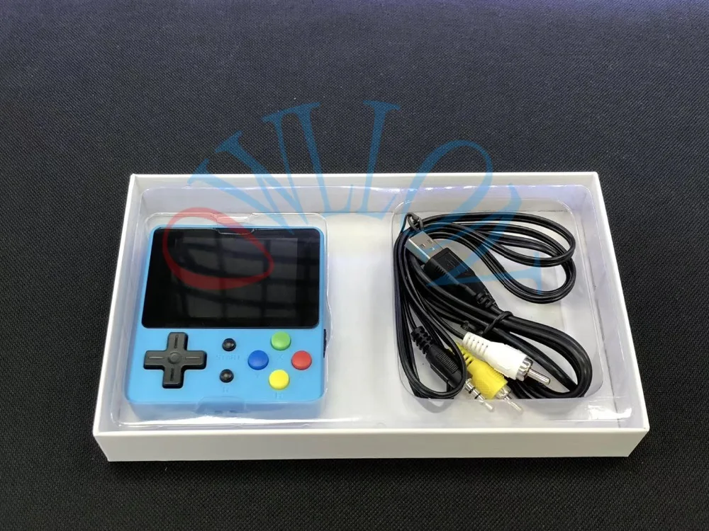 Ретро портативная мини портативная игровая консоль 2,4 дюймов цветной lcd Детский Цветной игровой плеер встроенный 188 игр