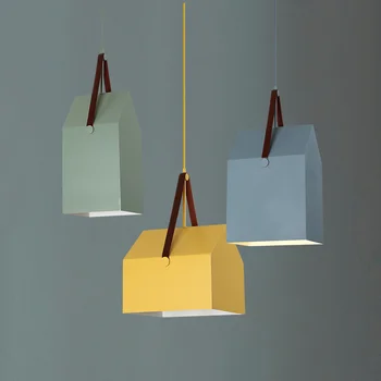 

nordic design lamp led pendant light living room decoration suspension luminaire lampshade kitchen/bedside lustre light fixture