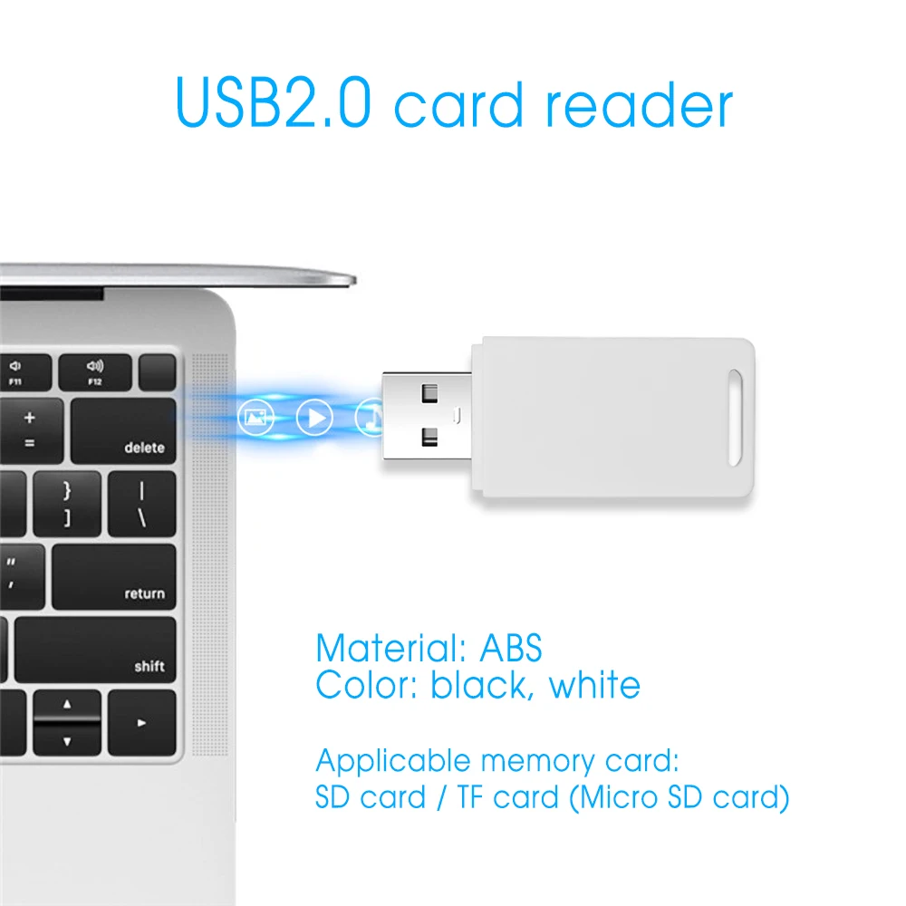 Устройство для чтения карт памяти KEBIDU USB 2 0 универсальный адаптер SD/SDHC Micro-SD/TF