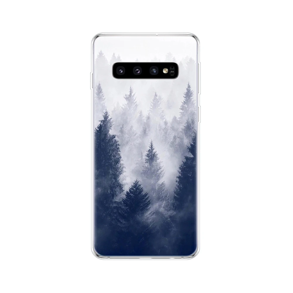 Чехол для samsung Galaxy S10 S10+ бампер силиконовый чехол из ТПУ для samsung S10 Plus copas G975F S 10 SM-G973F s10 e fundas cute - Цвет: 34502
