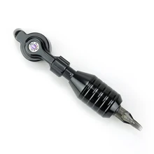 Мощный дракон картриджи трубка рукоятки машинки для татуировок с тиском Совместимость с Hawk Стиль картридж татуировки машины и ручки