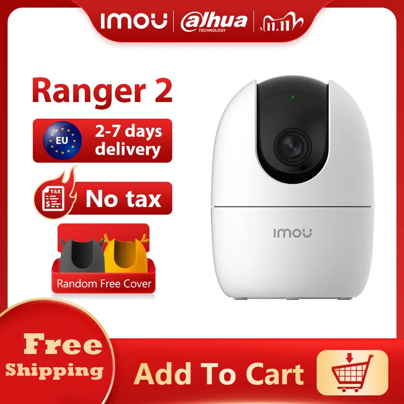 IP камера Dahua imou Ranger 2 1080P 360 градусов ночное видение Wi Fi|Камеры видеонаблюдения| |