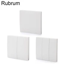 Rubrum 433 МГц Универсальный беспроводной пульт дистанционного управления 86 настенная панель радиочастотный передатчик с 1 2 3 кнопками для домашнего освещения
