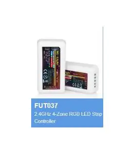 MiLight FUT035 FUT036 FUT037 FUT038 FUT039 2,4G RF беспроводной Одноцветный диммер CCT RGB RGBW RGB+ CCT контроллер светодиодной ленты - Цвет: FUT037 RGB
